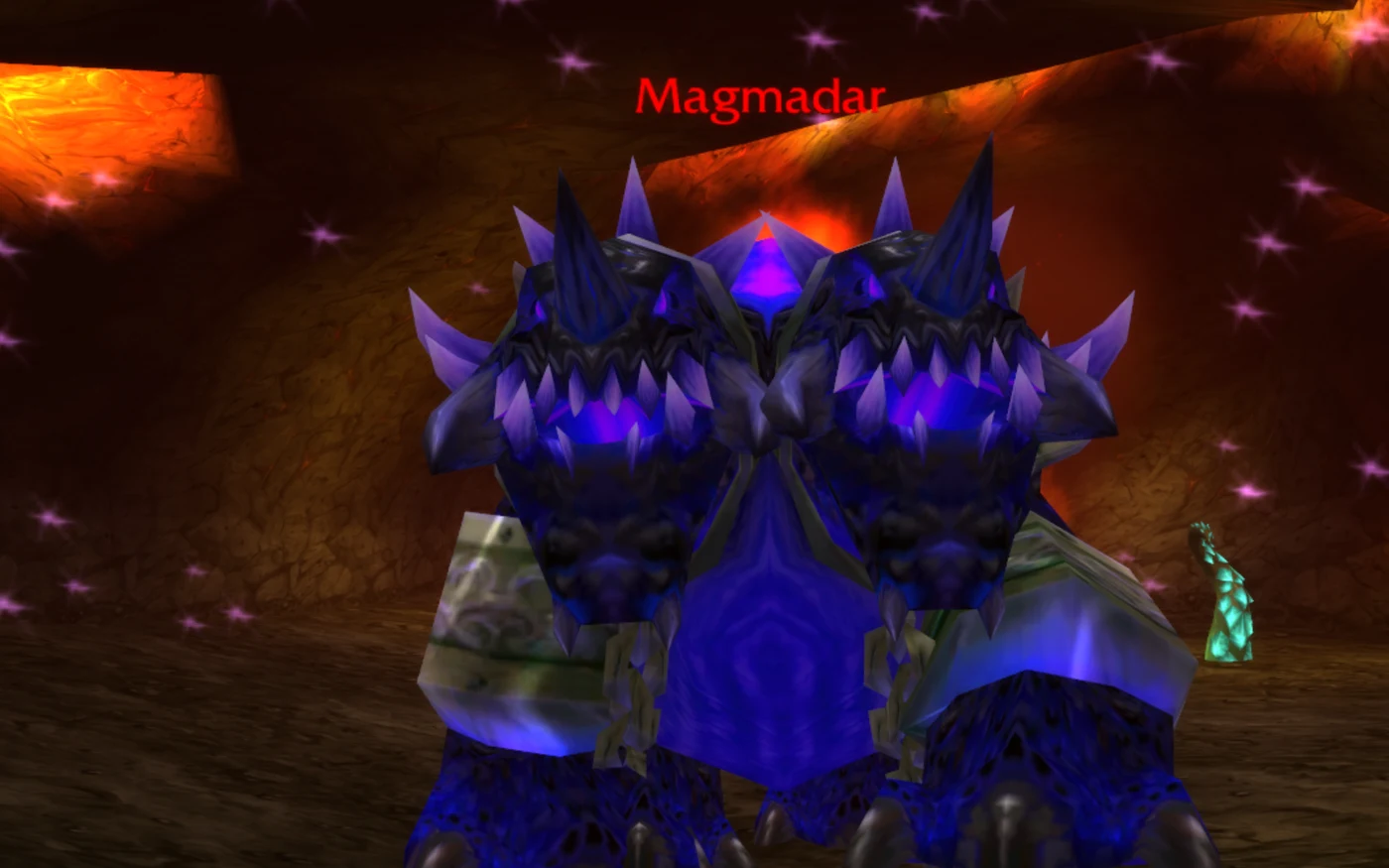 Magmadar remanié dans le Cœur du Magma